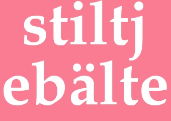 Synonym stiltjebälte