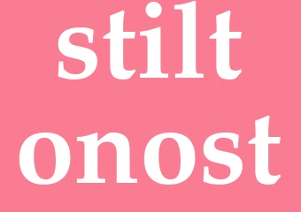 Synonym stiltonost