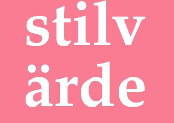 Synonym stilvärde
