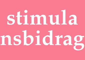 Synonym stimulansbidrag