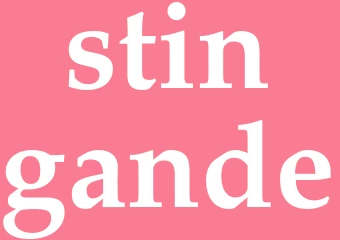 Synonym stingande