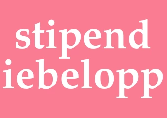 Synonym stipendiebelopp