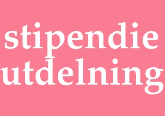 Synonym stipendieutdelning