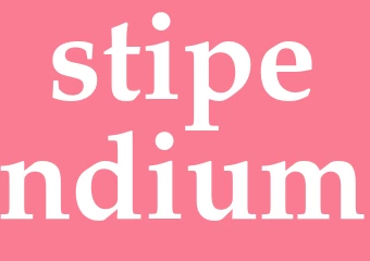 Synonym stipendium
