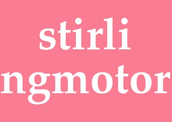 Synonym stirlingmotor