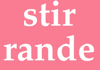 Synonym stirrande