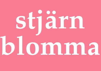 Synonym stjärnblomma
