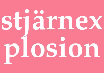 Synonym stjärnexplosion