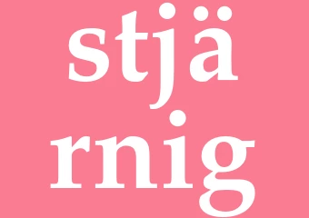 Synonym stjärnig