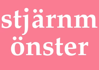Synonym stjärnmönster