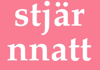 Synonym stjärnnatt