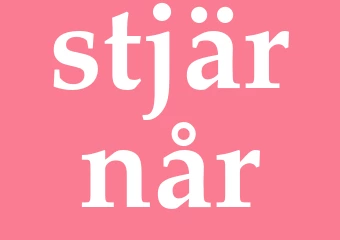Synonym stjärnår