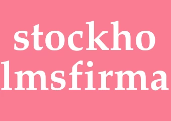 Synonym stockholmsfirma