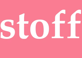 Synonym stoff