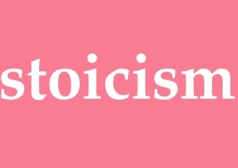 Synonym stoicism