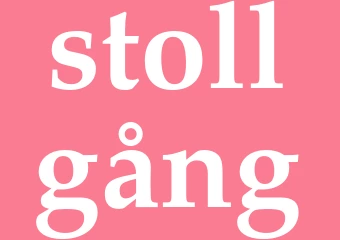 Synonym stollgång