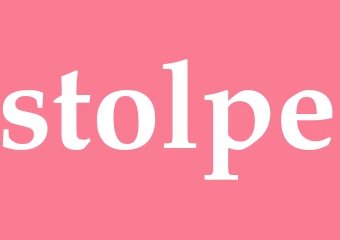 Synonym stolpe