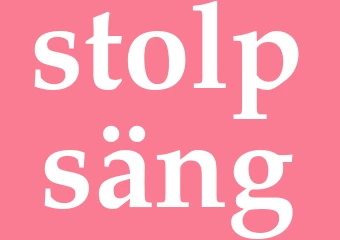 Synonym stolpsäng