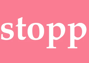 Synonym stopp