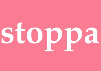 Synonym stoppa