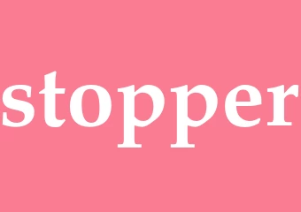 Synonym stopper