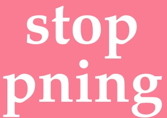 Synonym stoppning