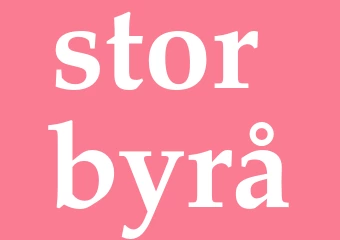 Synonym stor byrå
