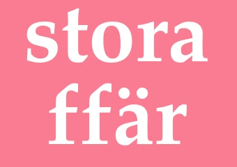 Synonym storaffär