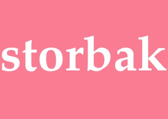 Synonym storbak