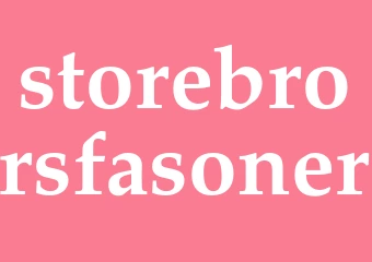 Synonym storebrorsfasoner