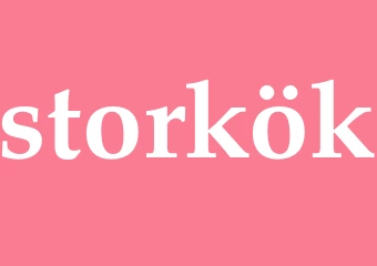 Synonym storkök