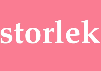 Synonym storlek