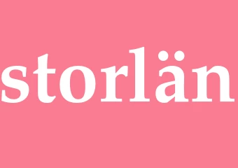 Synonym storlän