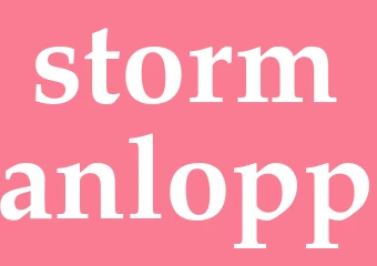 Synonym stormanlopp