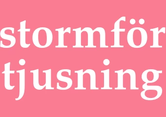 Synonym stormförtjusning