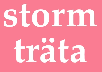 Synonym stormträta