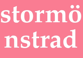 Synonym stormönstrad