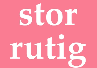 Synonym storrutig