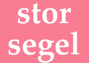 Synonym storsegel