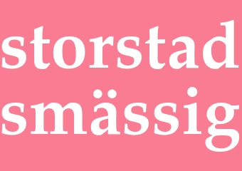 Synonym storstadsmässig