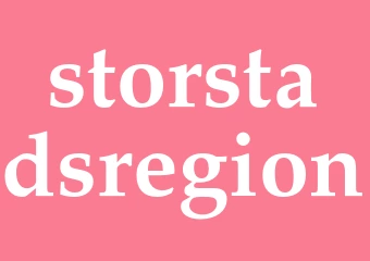 Synonym storstadsregion