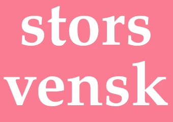 Synonym storsvensk