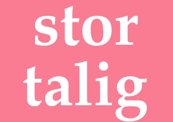 Synonym stortalig