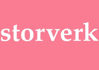 Synonym storverk