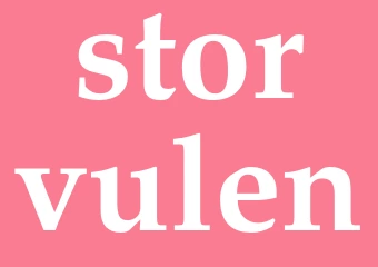 Synonym storvulen