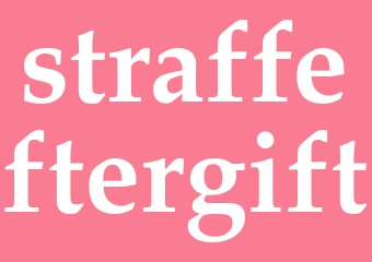 Synonym straffeftergift