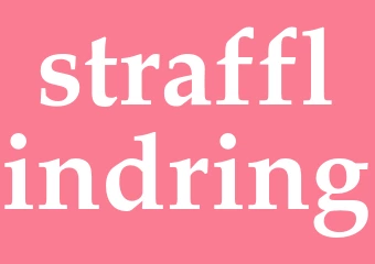 Synonym strafflindring