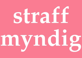 Synonym straffmyndig