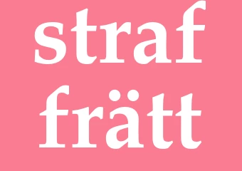 Synonym straffrätt