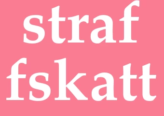 Synonym straffskatt